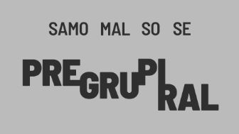 samo mal so se pregrupiral