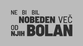ne bi bil nobeden več od njih bolan
